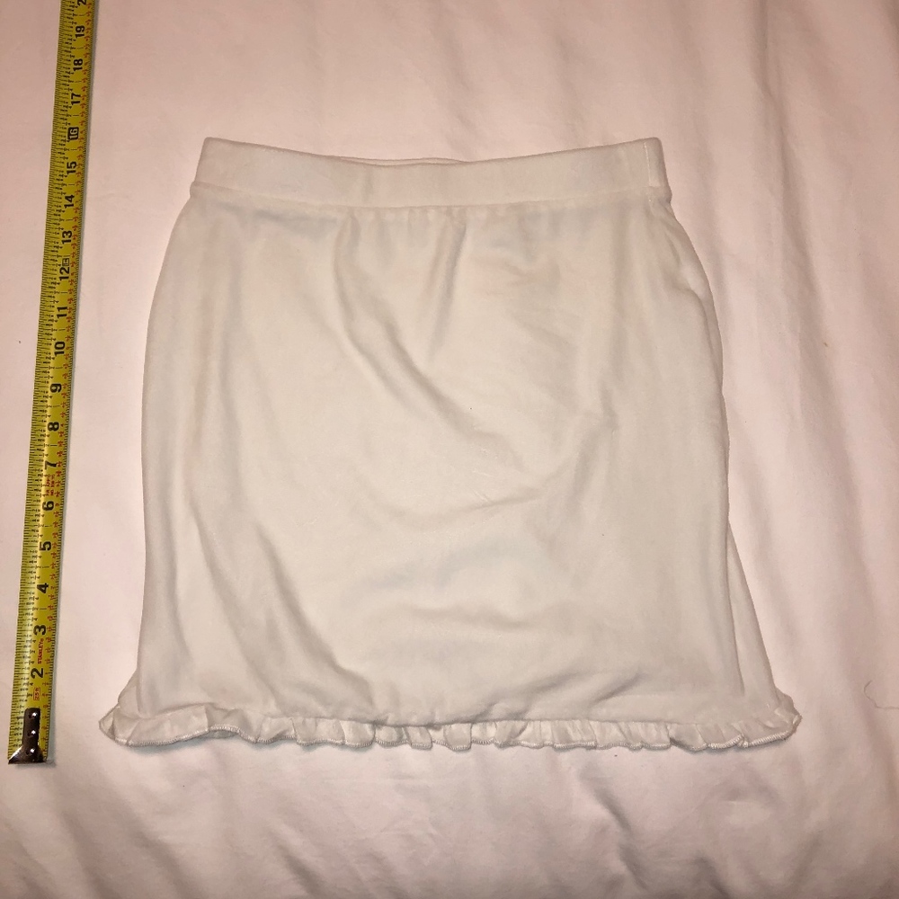 White Soft Skirt